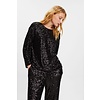 Shirt with Sequins - Black