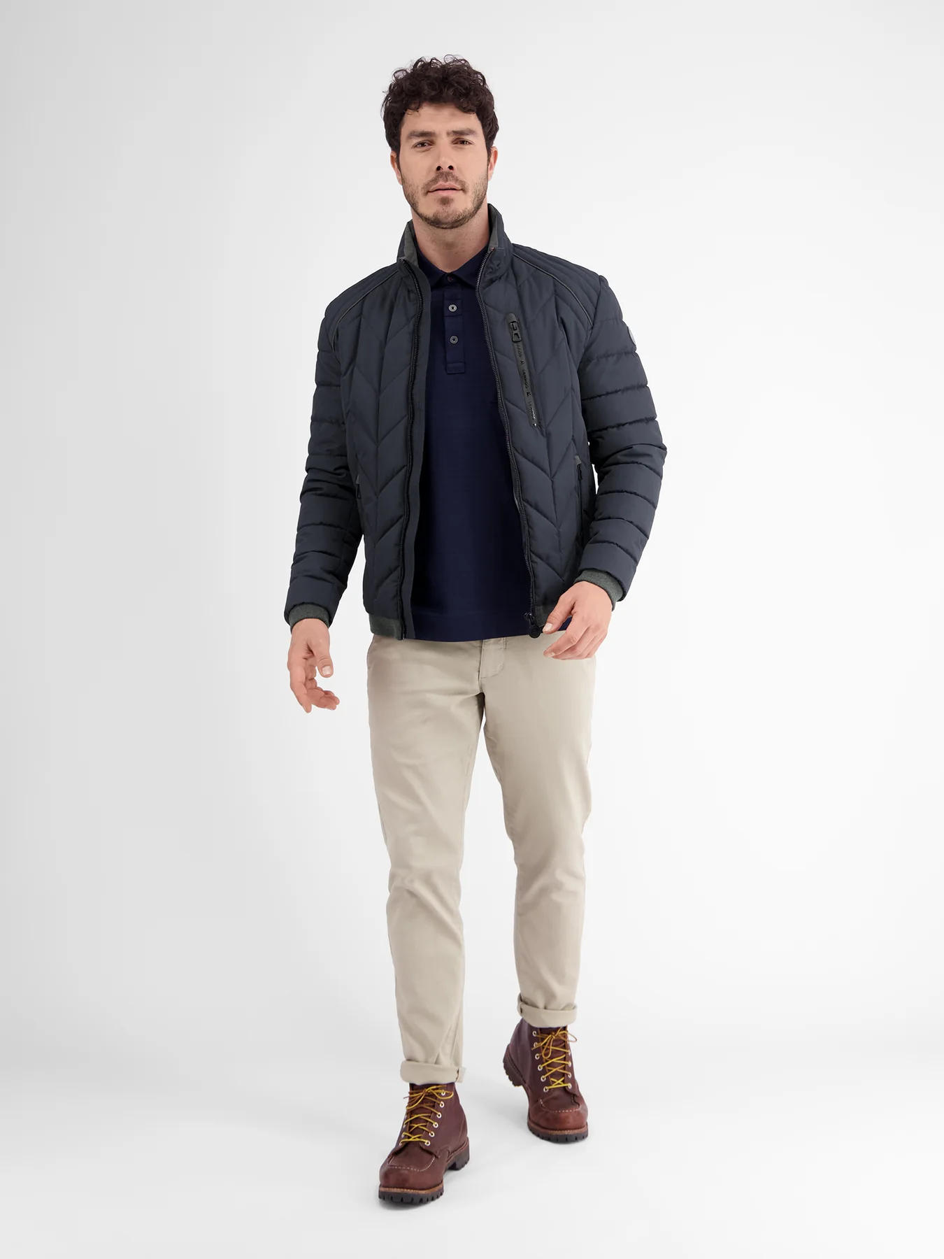 LERROS Steppjacke - Navy Classic Cotton Blues - 