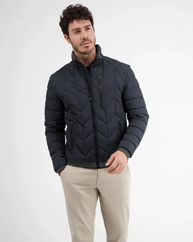 Lerros Sporty Quilted Jacket - Classic Navy