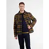 Checkered Shirtjacket - Hazel Brown