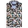 Button-Down Multicolor Hemd - Green