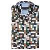 Button-Down Multicolor Shirt - Green