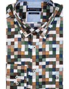 Giordano Button-Down Multicolor Hemd - Green
