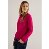 Shirt with Standing Collar - Cosy Coral
