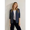 Basic Blazer mit Houndstooth - Night Sky Blue