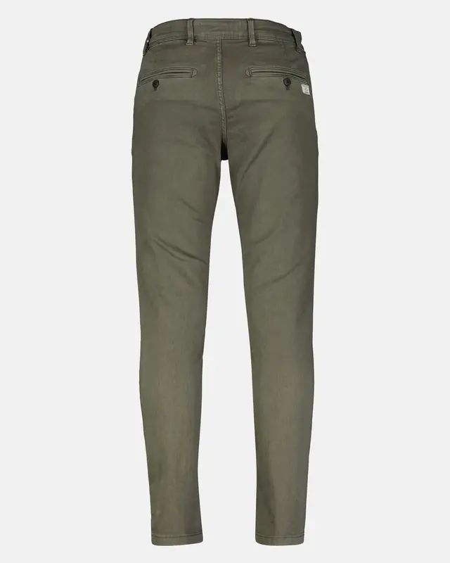 Lerros Chino in softer Hyperflex-Stretch-Qualität - Aged Olive