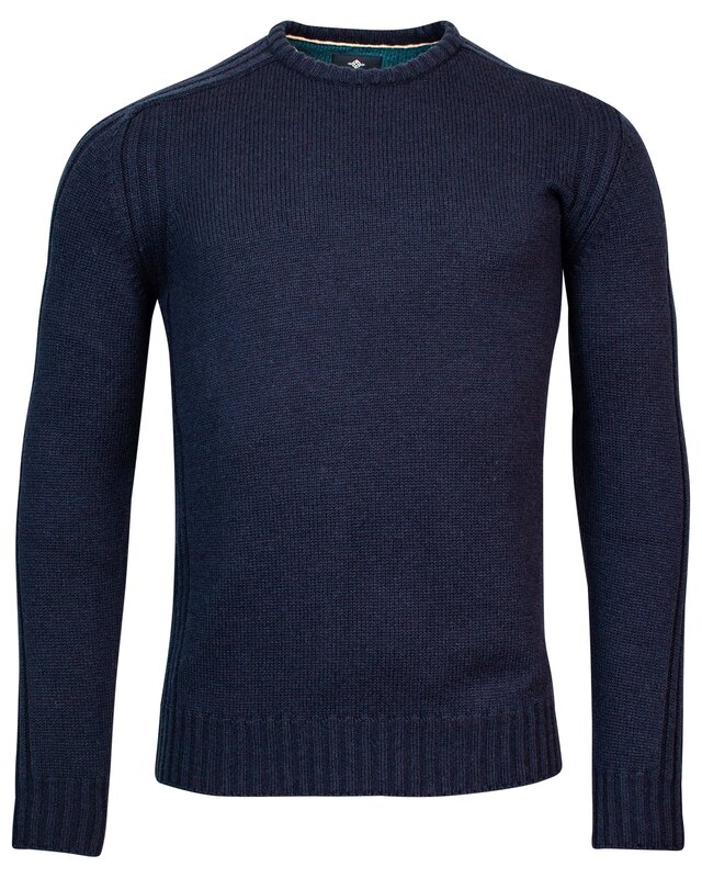 Baileys Sweater with Wool - Navy