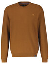 Lerros Gebreide Trui met Ronde Hals - Hazel Brown