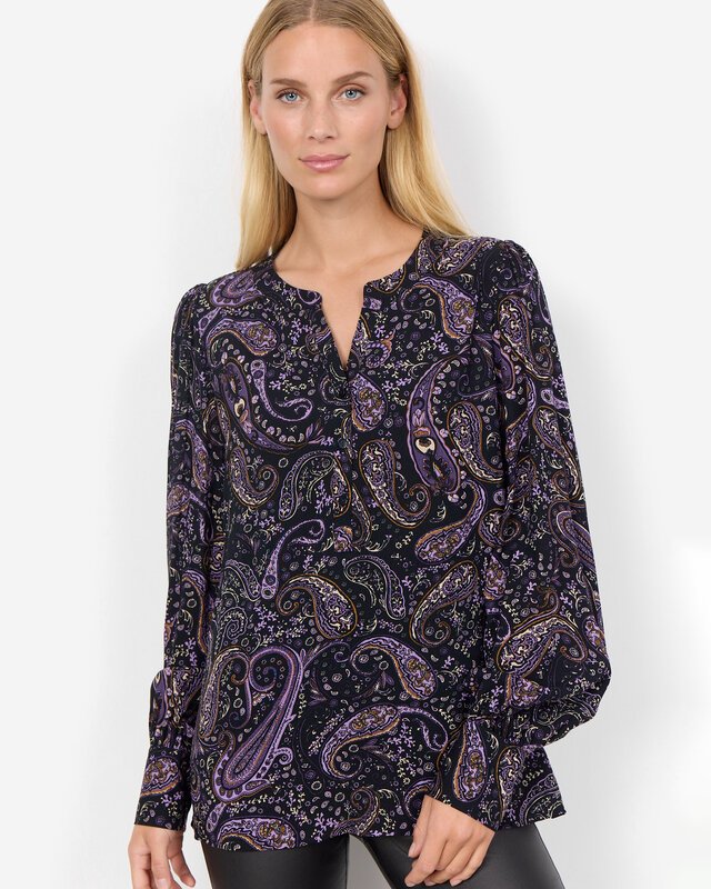 Soyaconcept Blouse Vica 1 - Dark Grape
