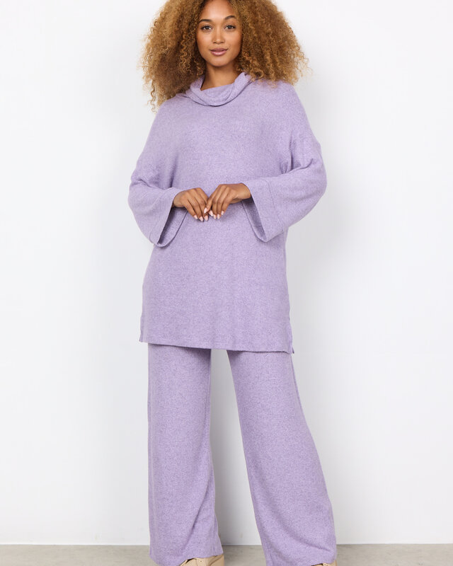 Soyaconcept Zacht Shirt Biara 112 - Lilac Breeze Melange