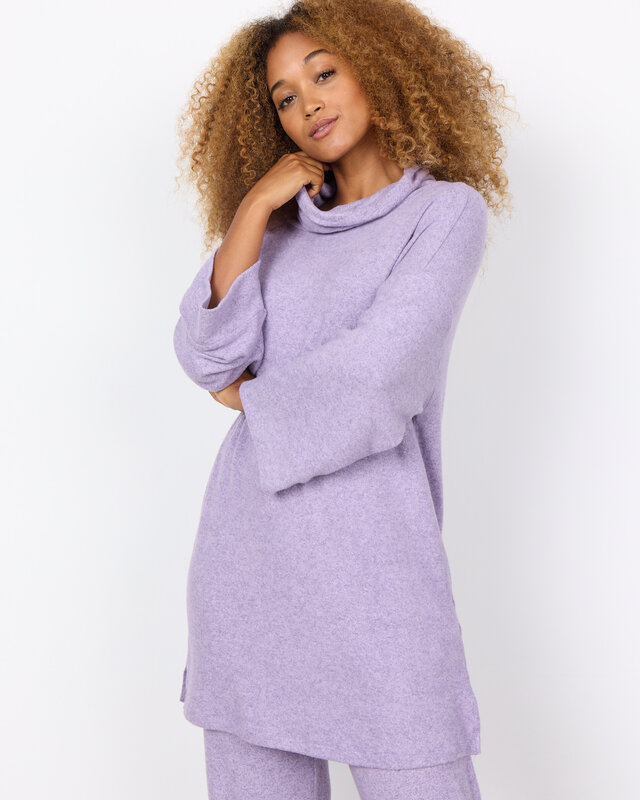 Soyaconcept Zacht Shirt Biara 112 - Lilac Breeze Melange