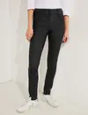 Cecil Casual Fit Coating Hose Scarlett - Black