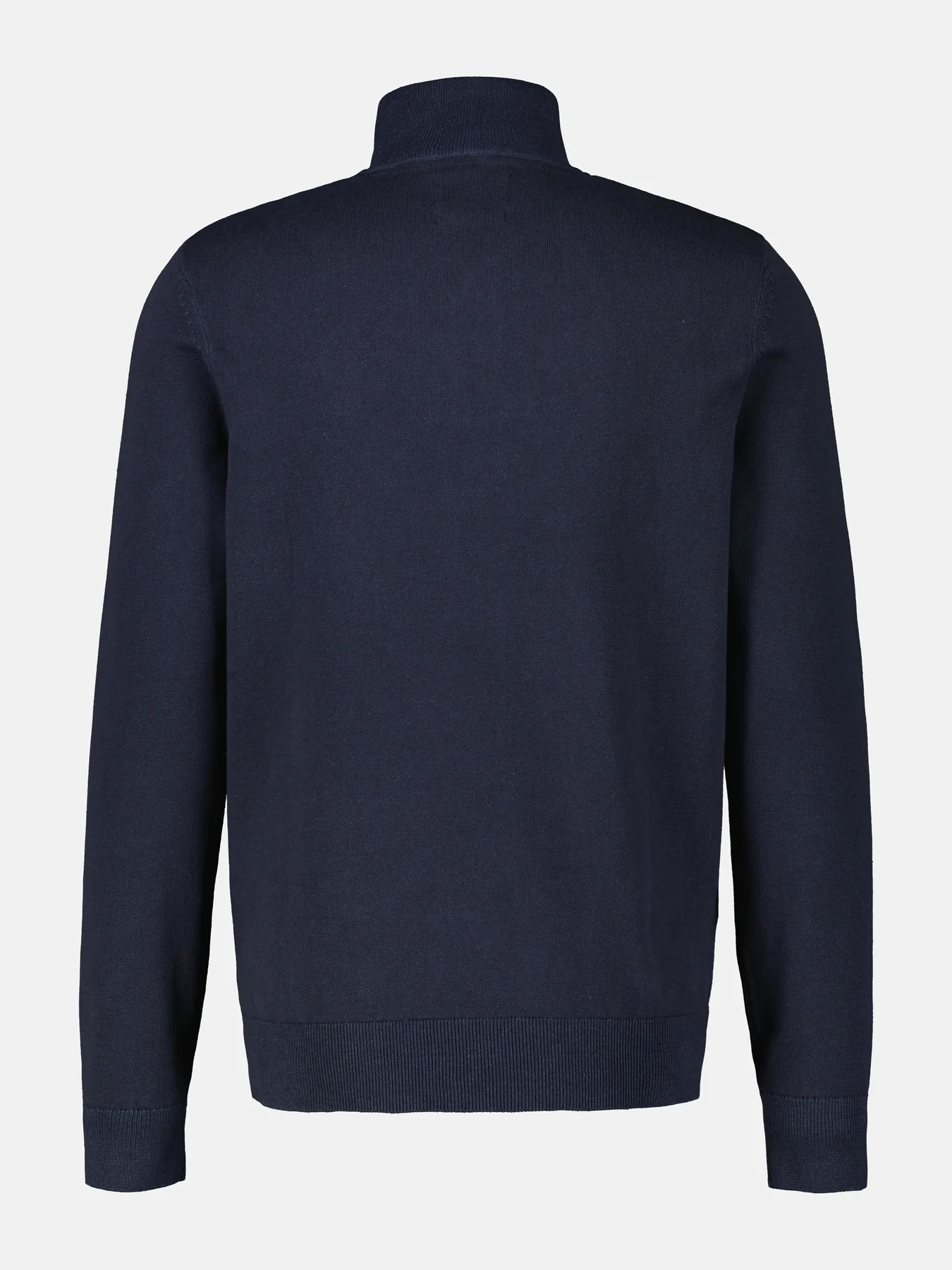 Lerros Strickpullover im Troyer Design - Classic Navy