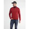 Knit Jumper in Troyer Design - Ruby Red