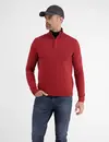 Lerros Knit Jumper in Troyer Design - Ruby Red