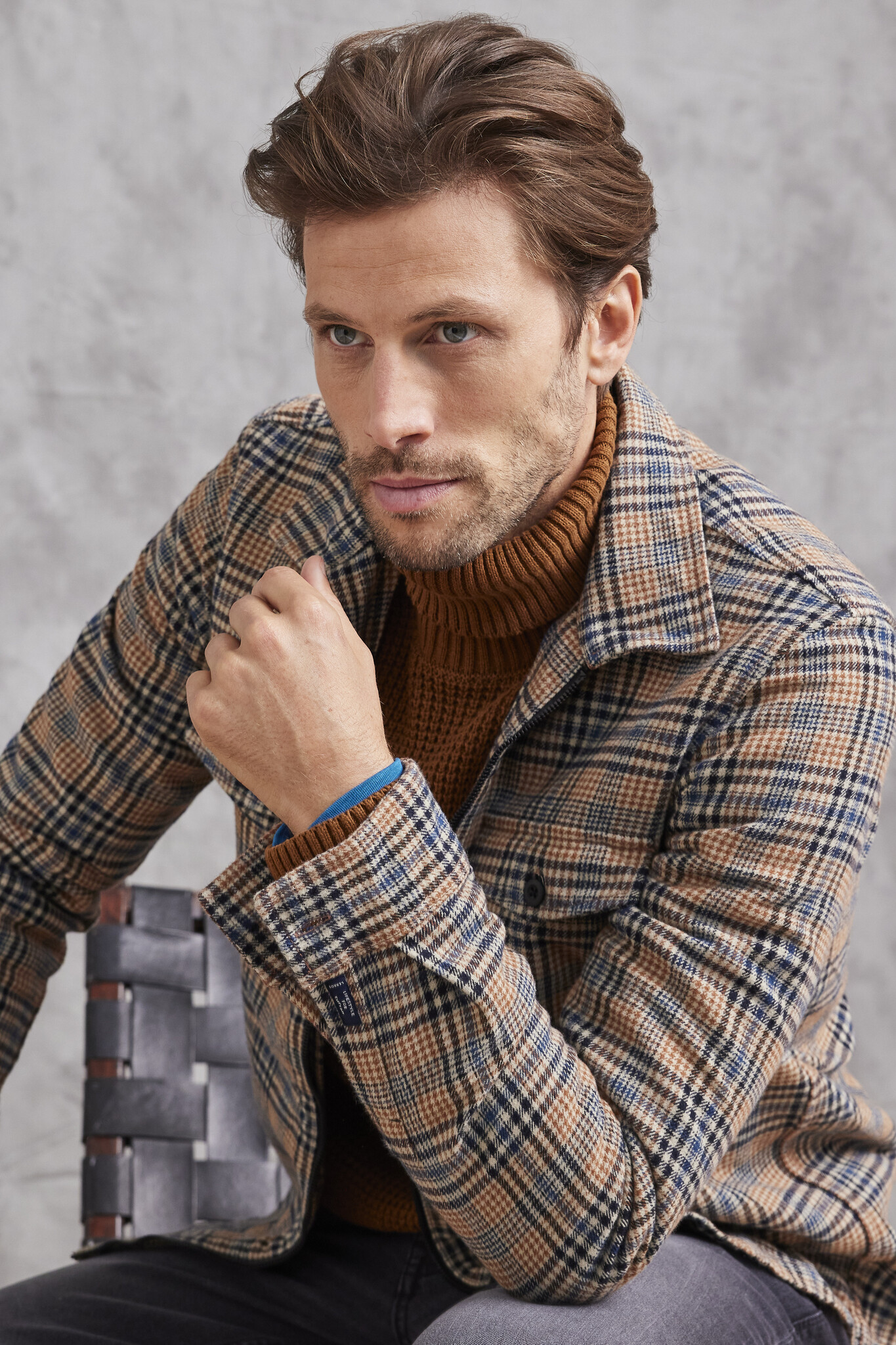 Lerros Shirtjacket - Hazel Brown