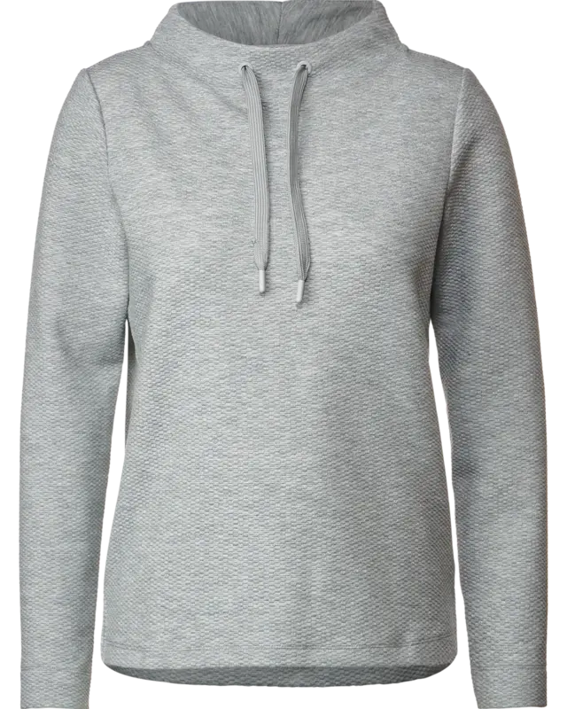 Cecil Jumper with Glitter - Shiny Mineral Grey Melange