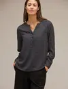 Street One Bluse mit Print Bamika - Black