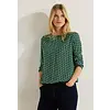 Blouse with Print - Easy Green