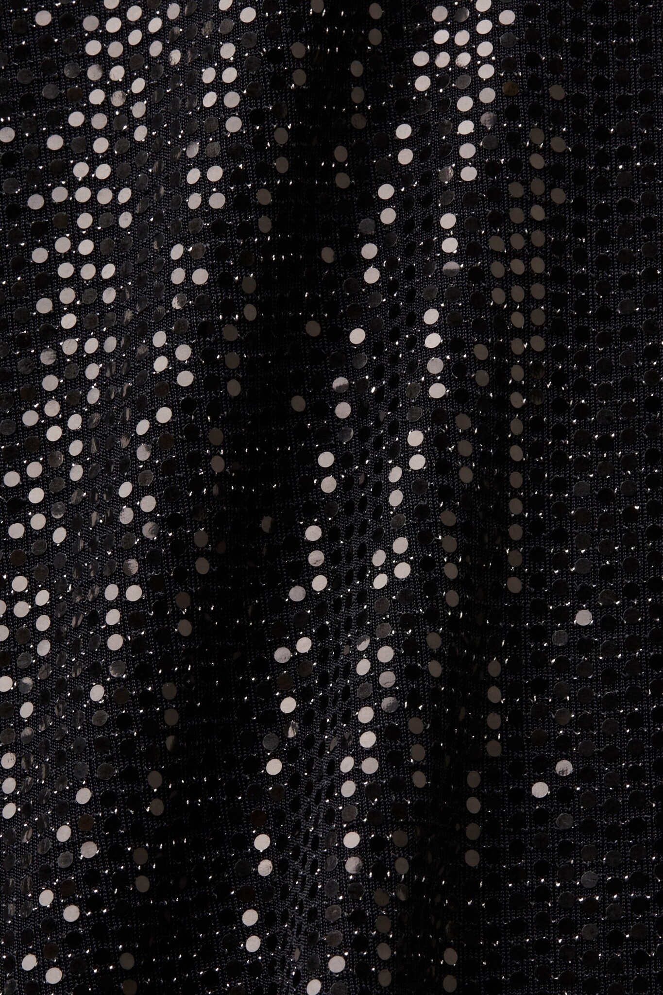 Esprit Shirt with Foil Sequins - Black