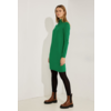 Cosy Troyer Dress - Easy Green