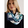 Cosy Print Loopschal - Night Sky Blue