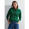 Structured Shirt with Stripes - Easy Green