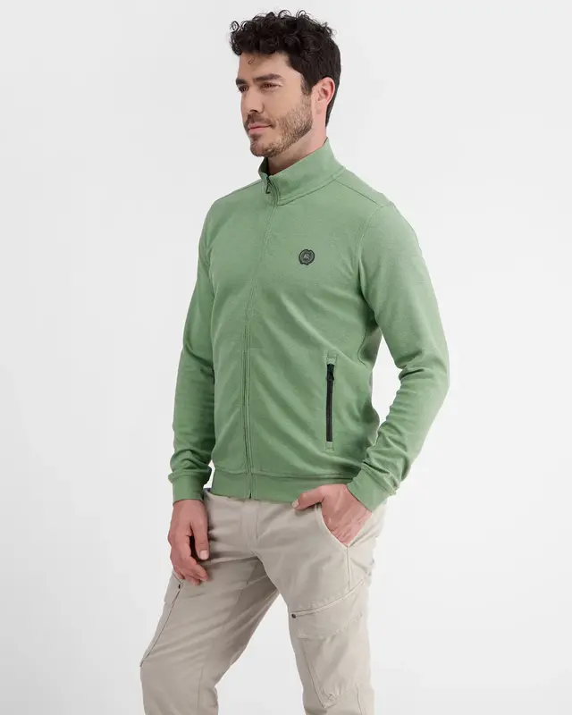 Lerros Sweatjacke - Sage Green