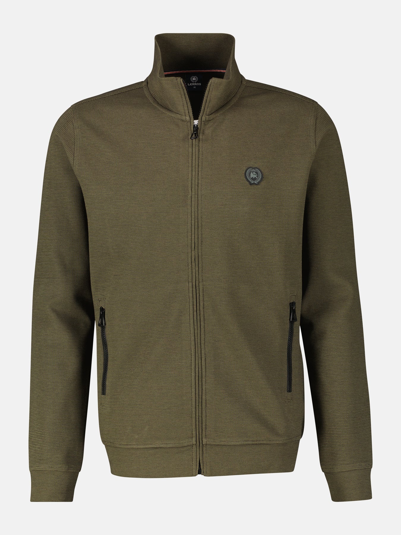 Lerros Sweatcardigan - Aged Olive