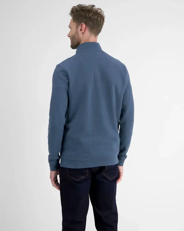 Lerros Sweat Troyer, Structuur - Storm Blue