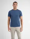 Lerros T-Shirt with Round Neckline - Storm Blue