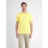 T-Shirt with Round Neckline - Pure Lemon