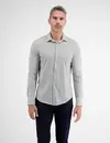 Lerros Jersey Overhemd met Mini AOP Print - White