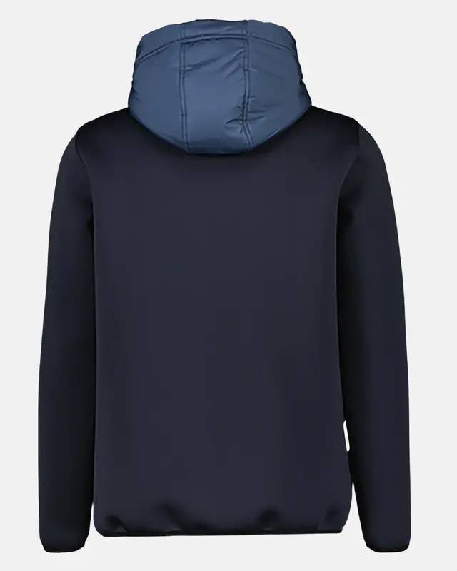 Lerros Sweatjacket with Hood - Classic Navy