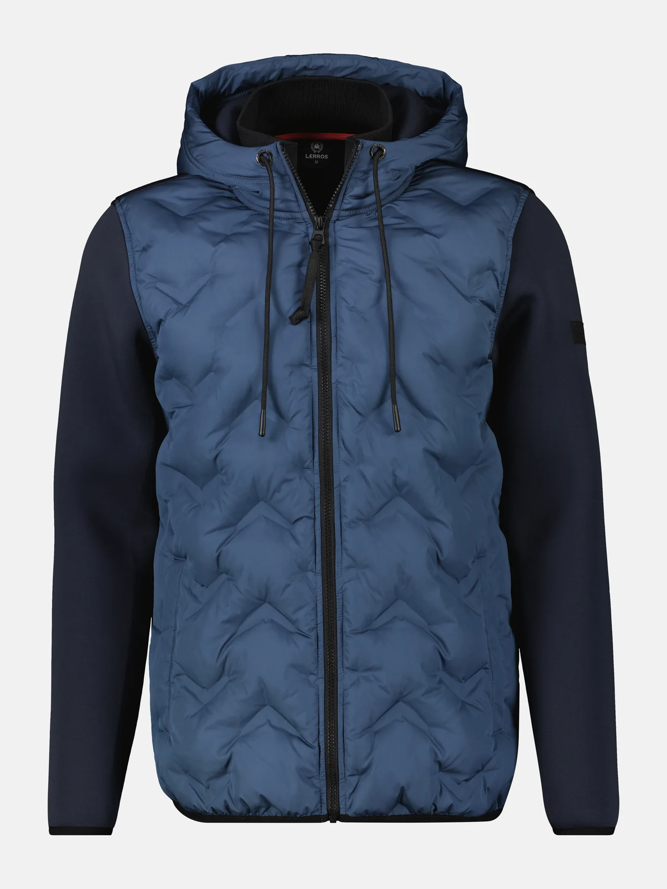 Lerros Sweatjacket with Hood - Classic Navy