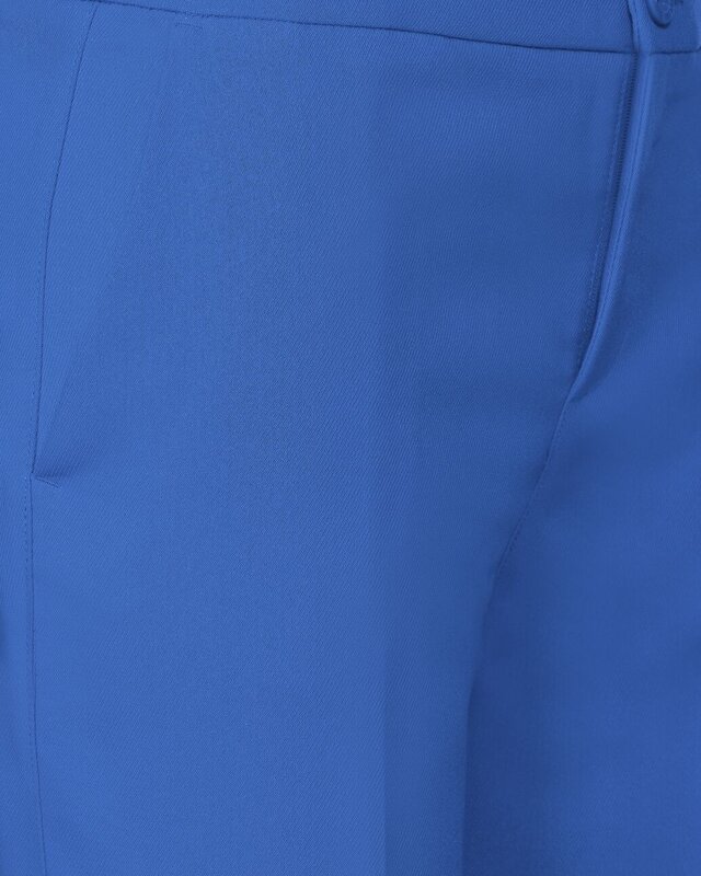 Street One Loose Fit Broek van Keperstof - Fresh Intense Gentle Blue