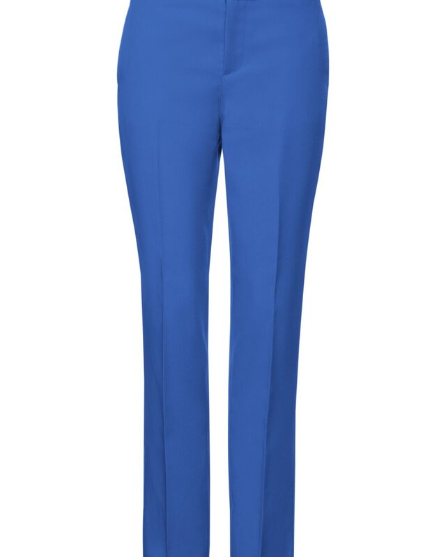 Street One Loose Fit Broek van Keperstof - Fresh Intense Gentle Blue