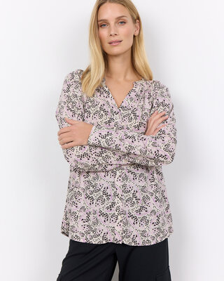 Soyaconcept Blouse Agnes 2 - Lilac Breeze Combi
