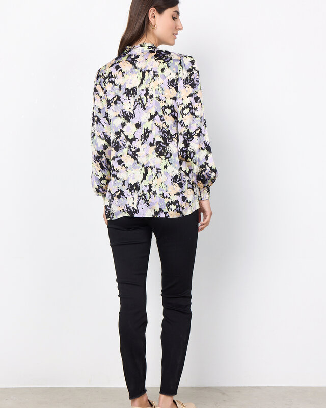 Soyaconcept Luxe Blouse Adela 2 - Lilac Breeze Combi