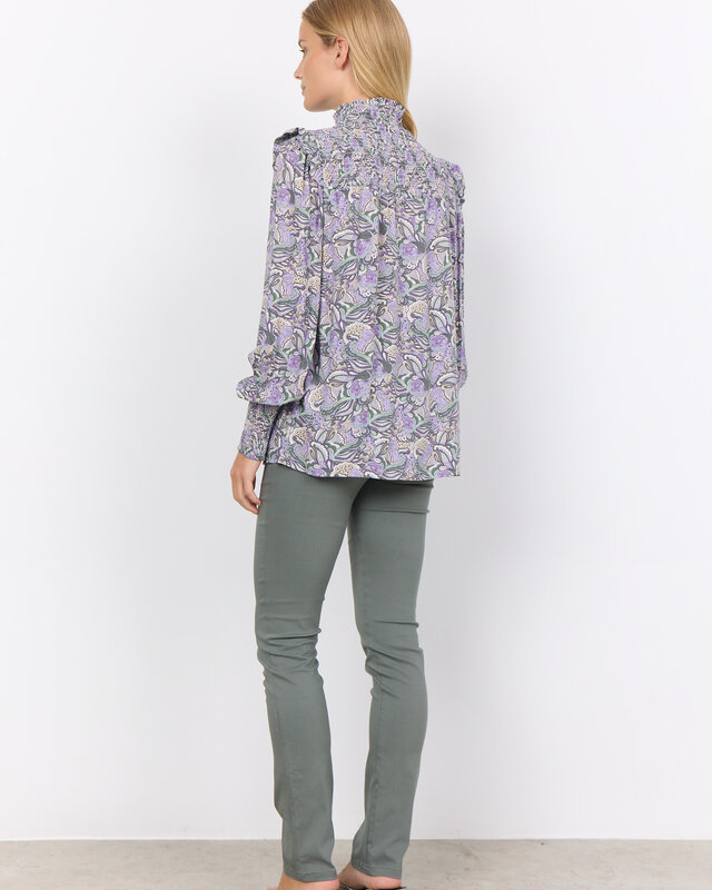 Soyaconcept Blouse Adine 2 - Lilac Breeze Combi