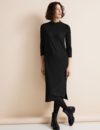 Street One Knit Dress - Black