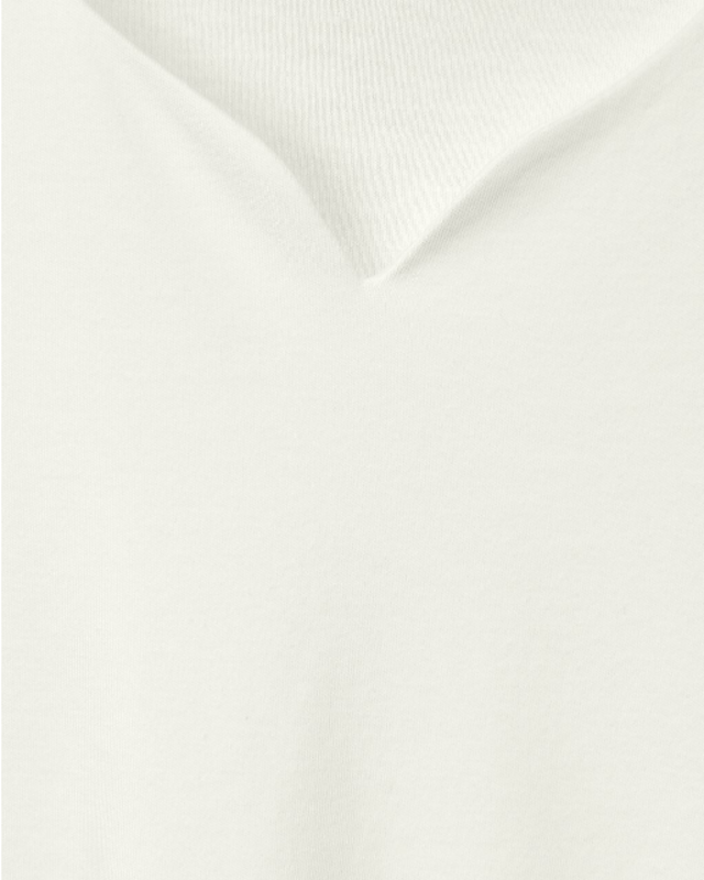 Street One Shirt mit Herzausschnitt - Off White | - Cotton Blues