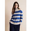 Streifen Strickpullover - Fresh Intense Gentle Blue