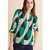 Chiffon Bluse - Fresh Spring Green