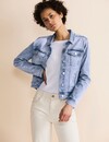 Street One Moderne Jeansjacke - Heavy Bright Bleach