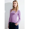 Basic Shirt Lange Mouwen Pia - Sporty Lilac