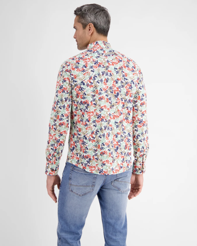 Lerros Shirt with Print - White
