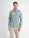 Lerros Overhemd Print - Coastal Sea Blue