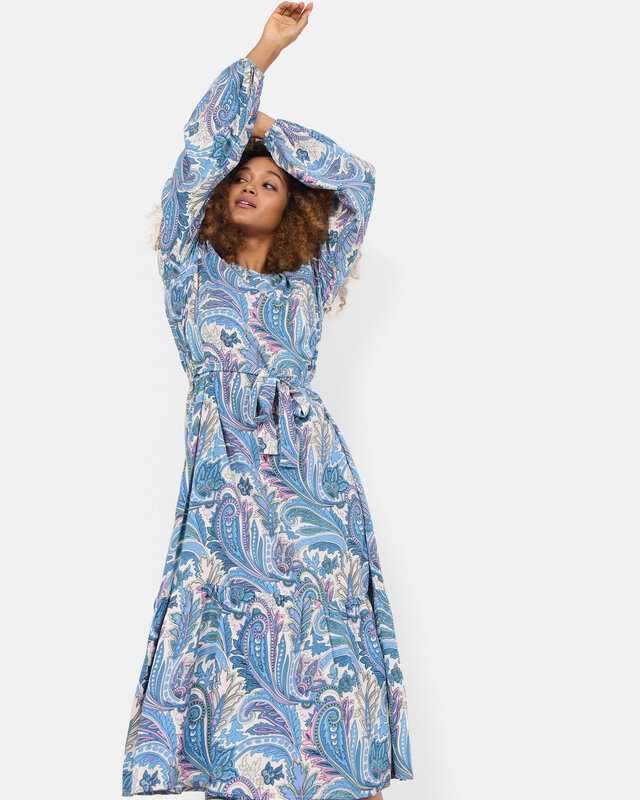 Soyaconcept Kleid Donia 3 - Crystal Blue Combi