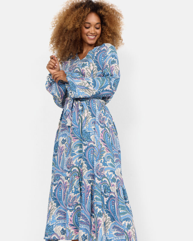 Soyaconcept Kleid Donia 3 - Crystal Blue Combi